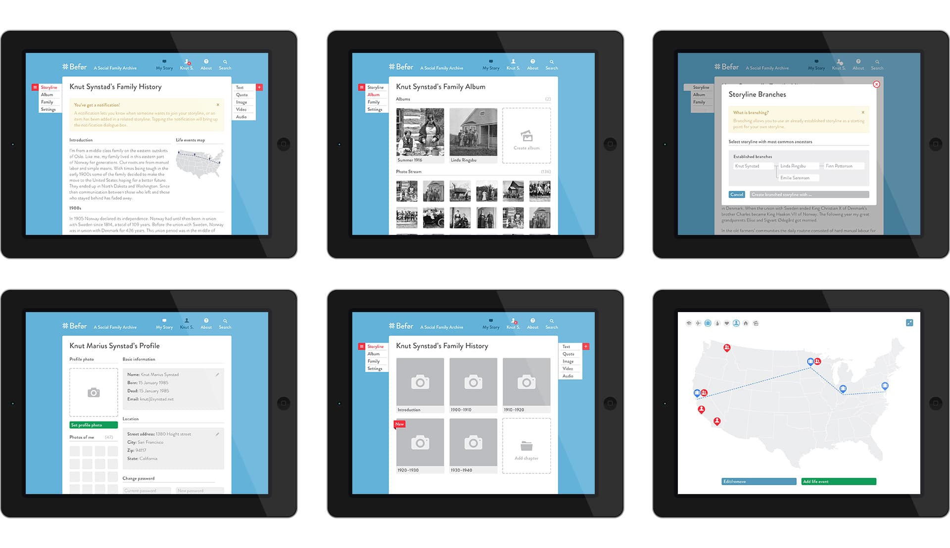 Without the past, there is no future.