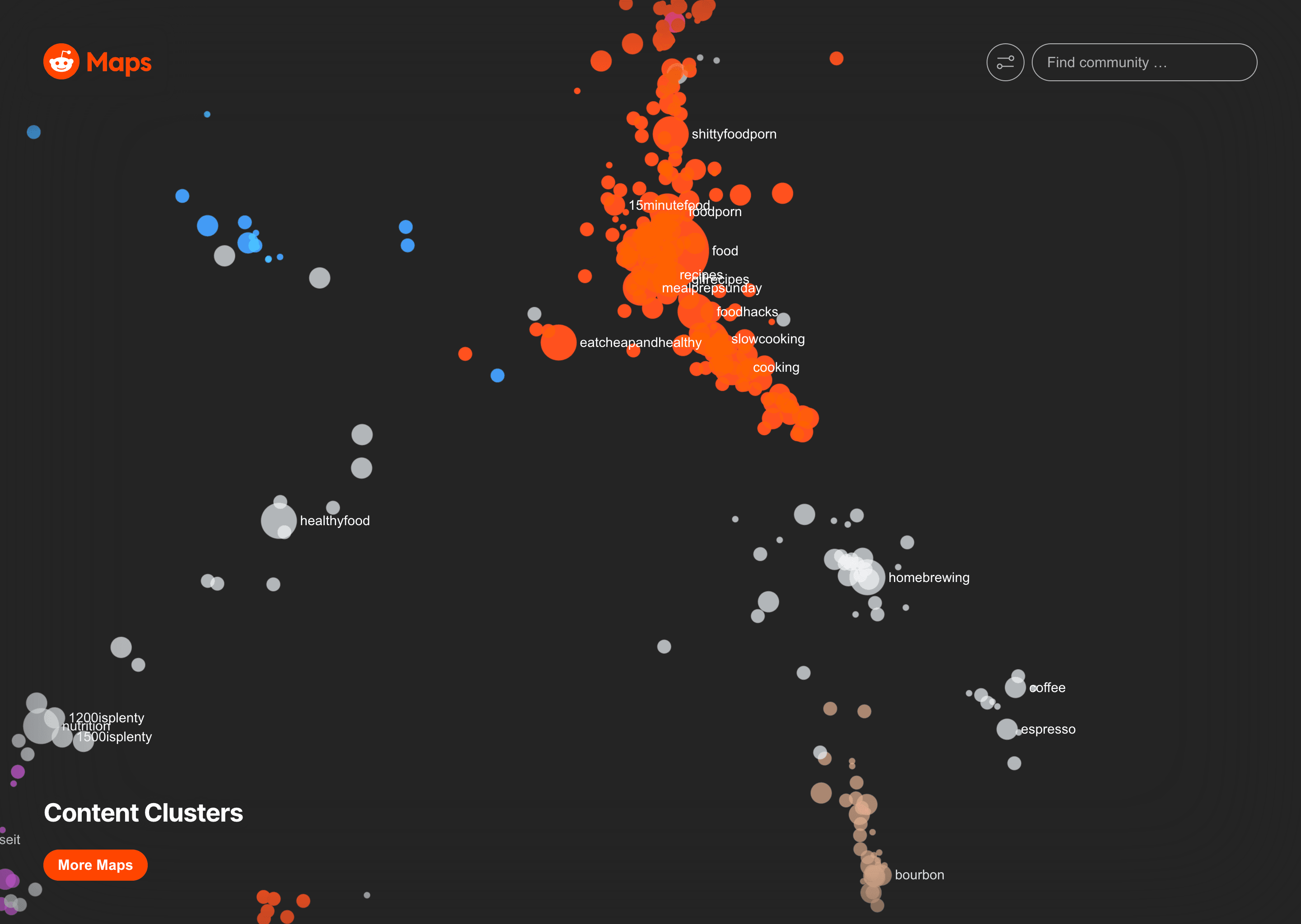 Reddit Maps.
