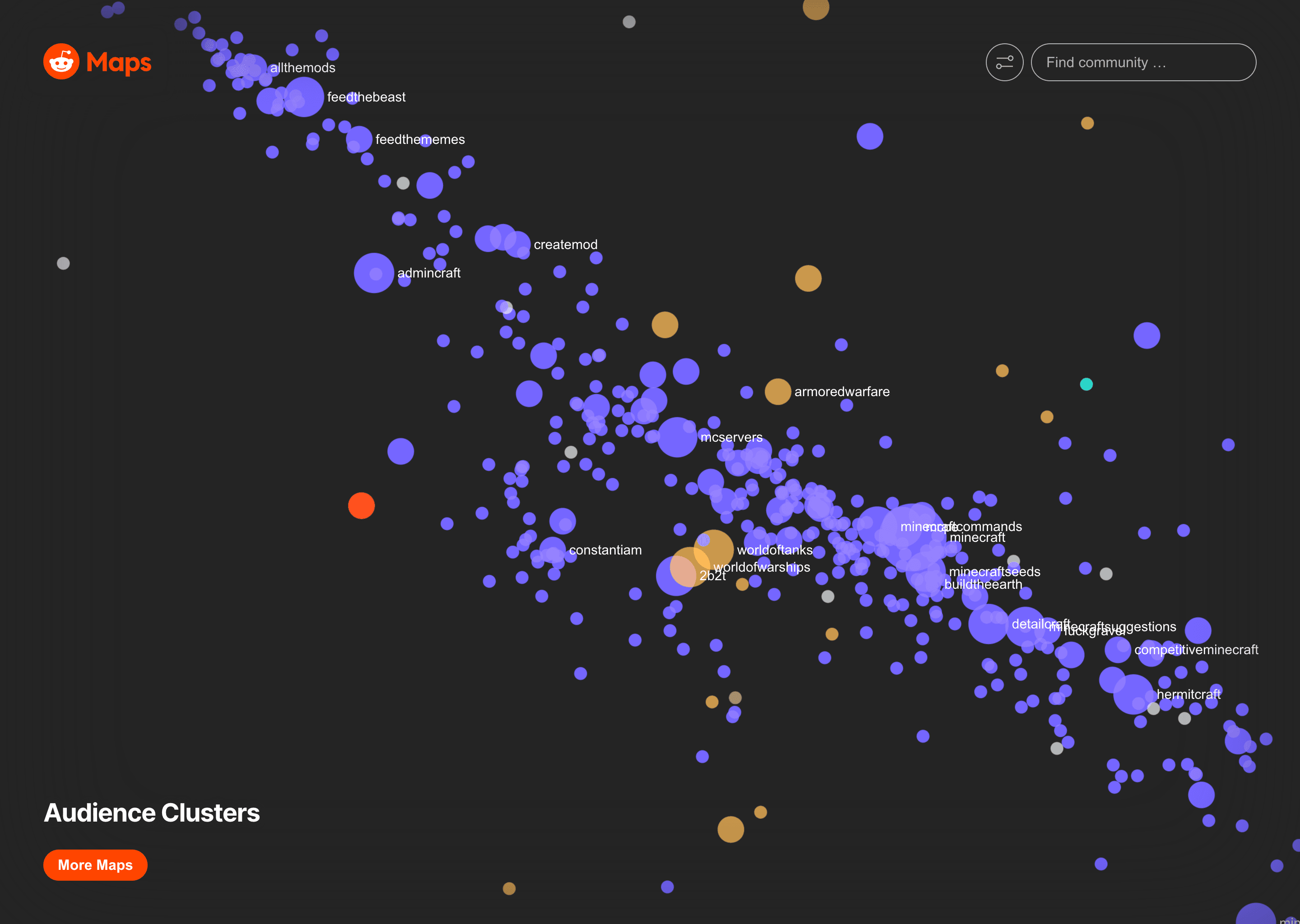 Reddit Maps.