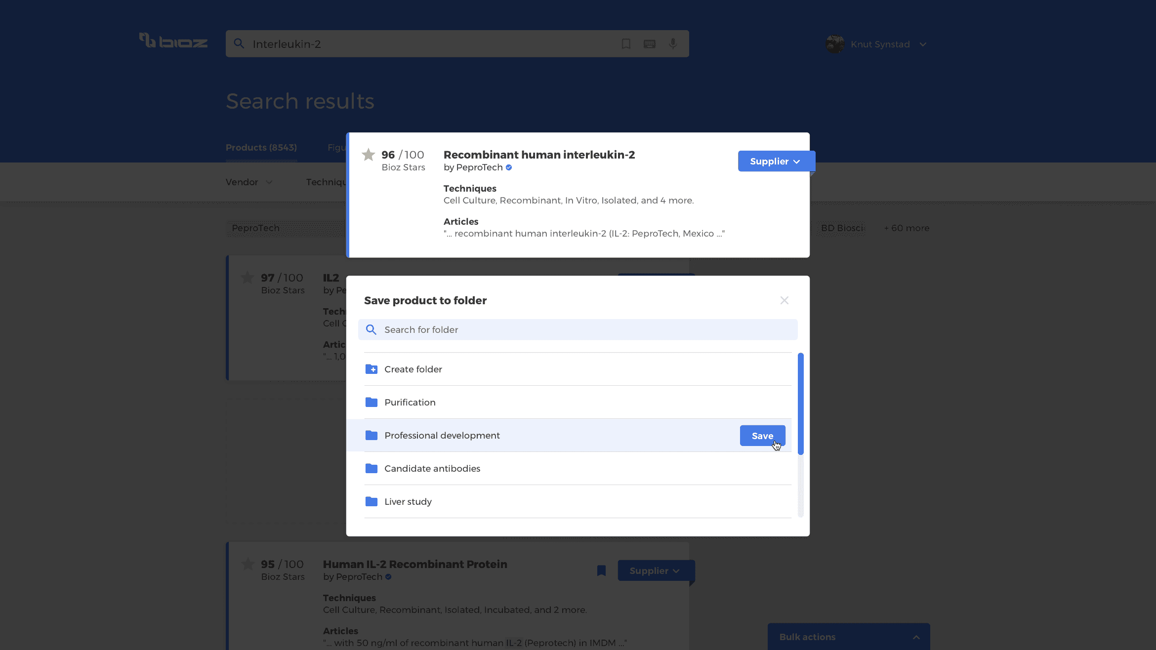 Using A.I. to accelerate life science.